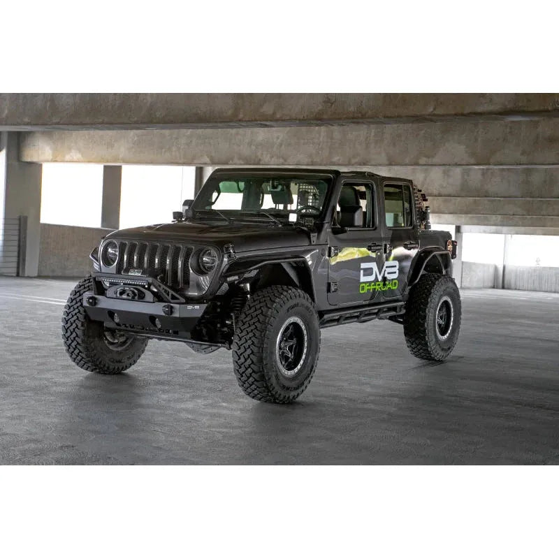 DV8 Offroad Stubby Front Bumper Jeep Wrangler / Gladiator – FastHemis