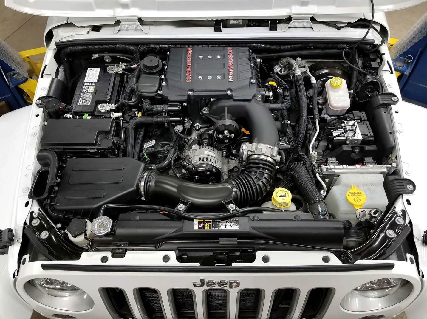 Magnuson Supercharger Kit (TVS1900): Jeep Wrangler JK 3.6L V6 2012 - 2018