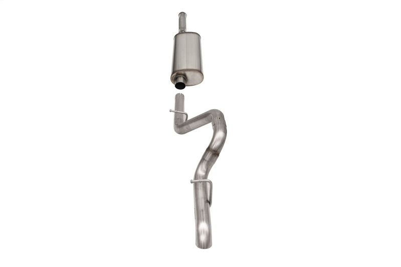 Corsa Sport Cat-Back Exhaust System (Turn Down Exit): Jeep Wrangler JL 3.6L V6 2018 - 2025