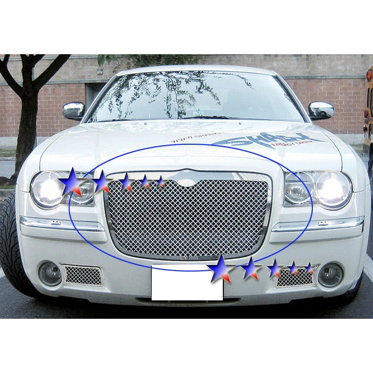 Polished Stainless Steel Headlight Peak Lamp Shade Set – Fits Mini Classic (7")