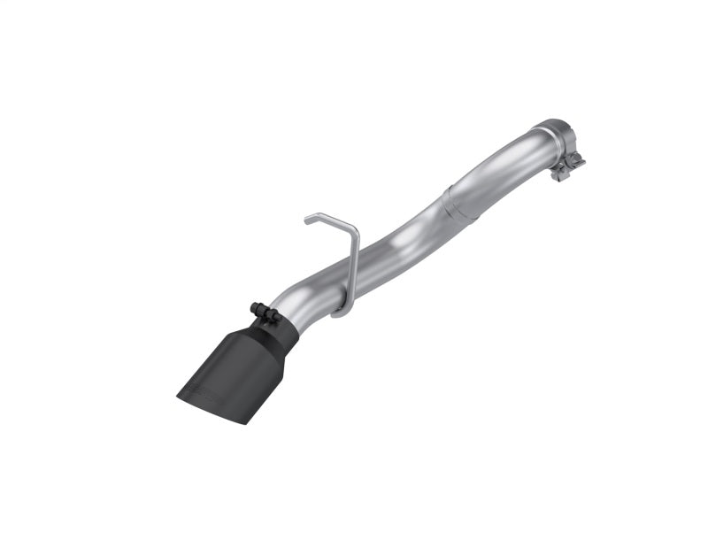 MBRP Axle Back Exhaust Turn Down Exit (Black Tip): Jeep Wrangler JL 3.6L V6 2018 - 2025 (2-Door & 4-Door)