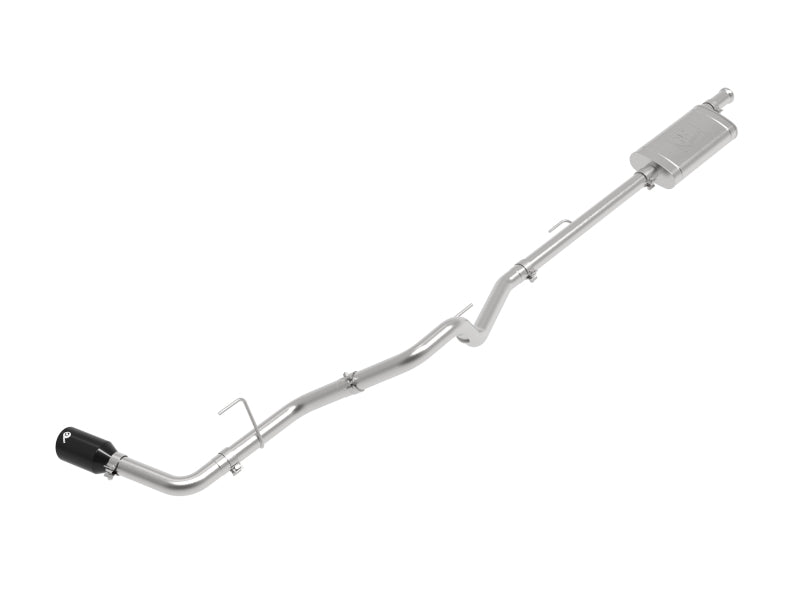 AFE Apollo GT Cat-Back Exhaust System (Black Tip): Jeep Gladiator 3.6L V6 2020 - 2025