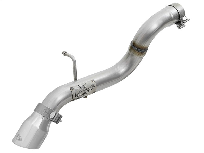 AFE MACH Force-Xp Hi-Tuck Axle-Back Exhaust System (Polished Tip): Jeep Wrangler JL 2018 - 2025 (2.0L I4 / 3.6L V6)