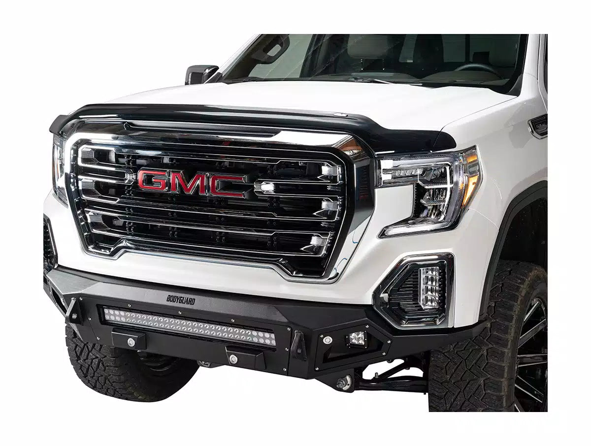 AVS High Profile Bugflector II Hood Shield (Smoke): Dodge Dakota 1997 - 2004