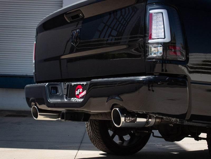 AFE Gemini XV Exhaust System (w/Polished Tips): Ram 5.7L Hemi 1500 2009 - 2018