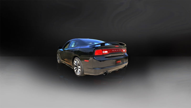 Corsa Sport Cat-Back Exhaust (Black): Chrysler 300C SRT8 2012 - 2014