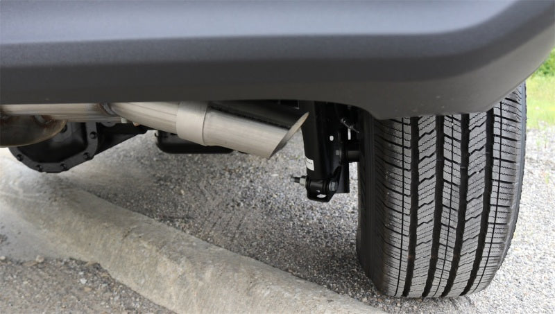 Corsa Touring Axle-Back Exhaust System (Turn Down Exit): Jeep Wrangler JL 2018 - 2025 (2.0L I4 / 3.6L V6)
