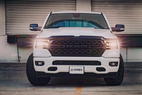 AlphaRex NOVA LED Projector Headlights (Alpha-Black): Ram 1500 2019 - 2024