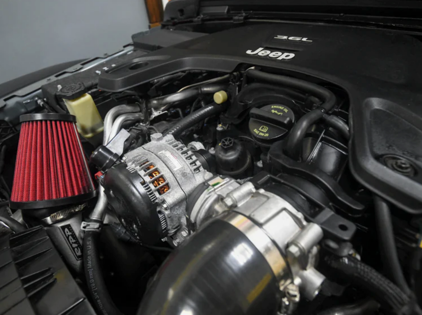 Ripp Supercharger Kit: Jeep Wrangler / Gladiator JL/JLU 3.6L V6 2018 - 2022