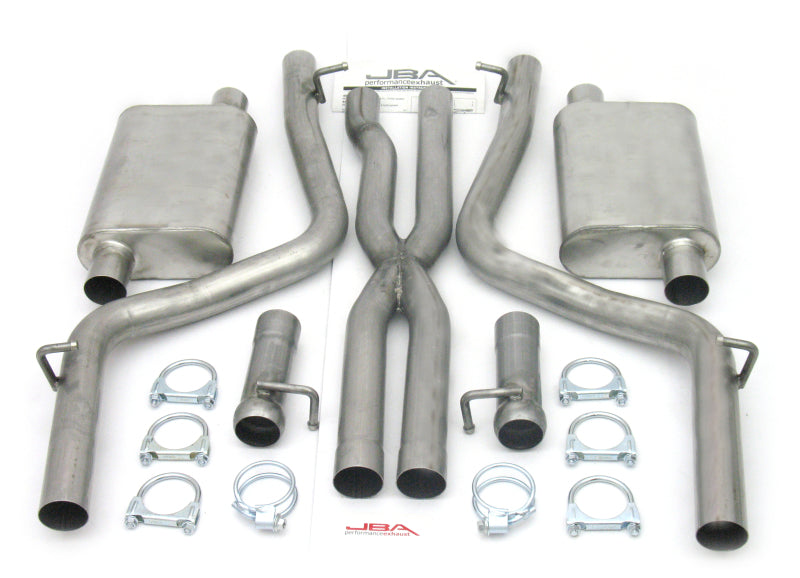 JBA Cat-Back Exhaust System: Dodge Challenger 5.7L Hemi 2009 - 2014