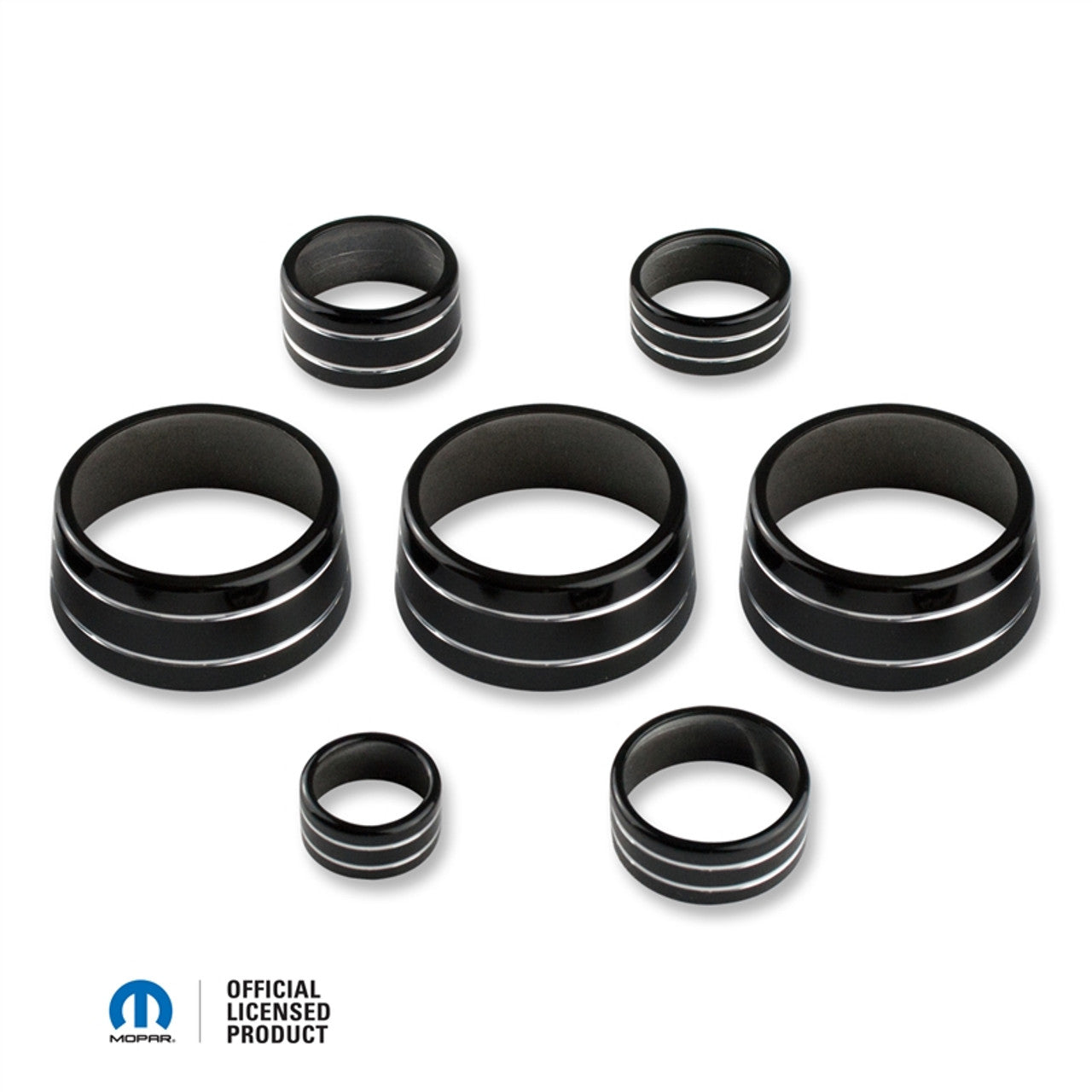 American Brother Designs Interior Knob Kit: Dodge Challenger 2008 - 2011