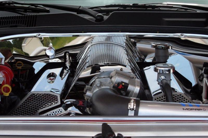 American Car Craft Standard Perforated Plenum Cover: Chrysler 300C / Dodge Challenger / Charger / Magnum SRT8 2006 - 2010