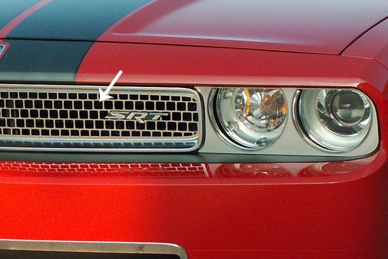 American Car Craft Upper Grille Overlay: Dodge Challenger 2008 - 2014