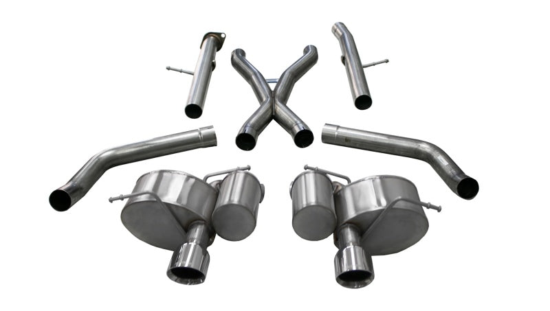 Corsa Xtreme Exhaust System: Jeep Grand Cherokee 6.4L SRT 2012 - 2023