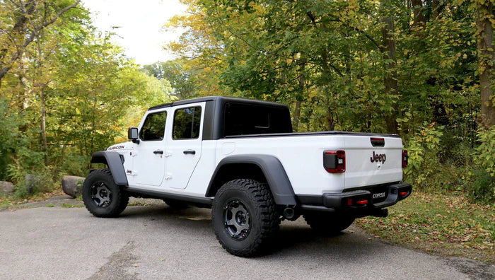 Corsa Sport Cat-Back Exhaust System (Side Exit w/ Polished Tip): Jeep Gladiator 3.6L V6 2020 - 2025
