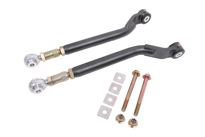 BMR Rear Toe Rods (On-Car Adjustable, Black): 300 / Challenger / Charger / Magnum 2005 - 2024