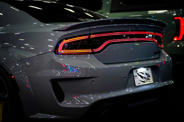 AlphaRex NOVA LED Tail Lights (Smoke): Dodge Charger 2015 - 2023 (All Models)