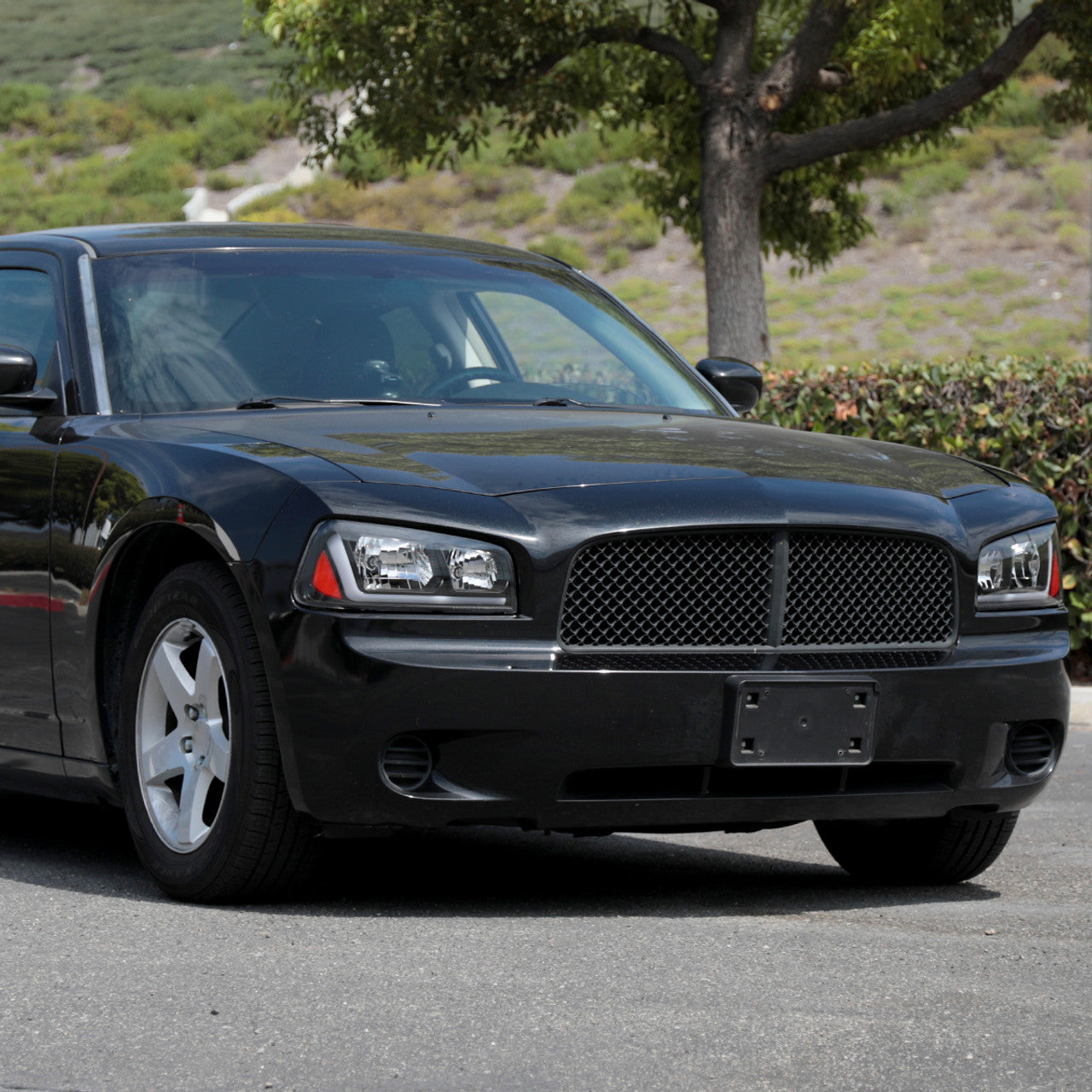 Spec D Sequential LED Headlights (Black): Dodge Charger 2006 - 2010