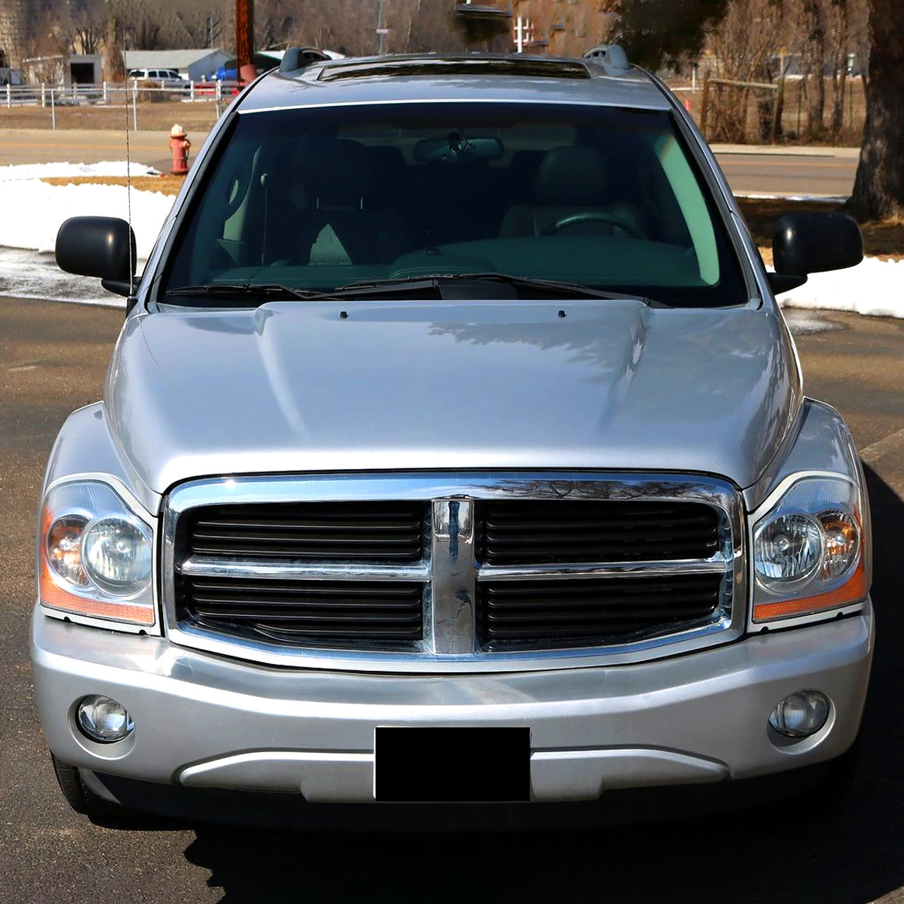 Spec D OEM Style Headlights (Chrome): Dodge Durango 2004 - 2006