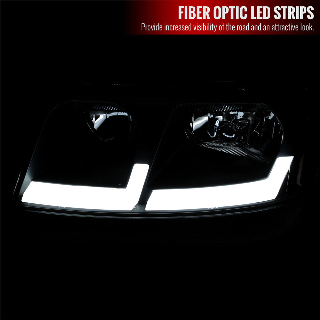 Spec D LED Headlights (Black): Jeep Grand Cherokee 1999 - 2004