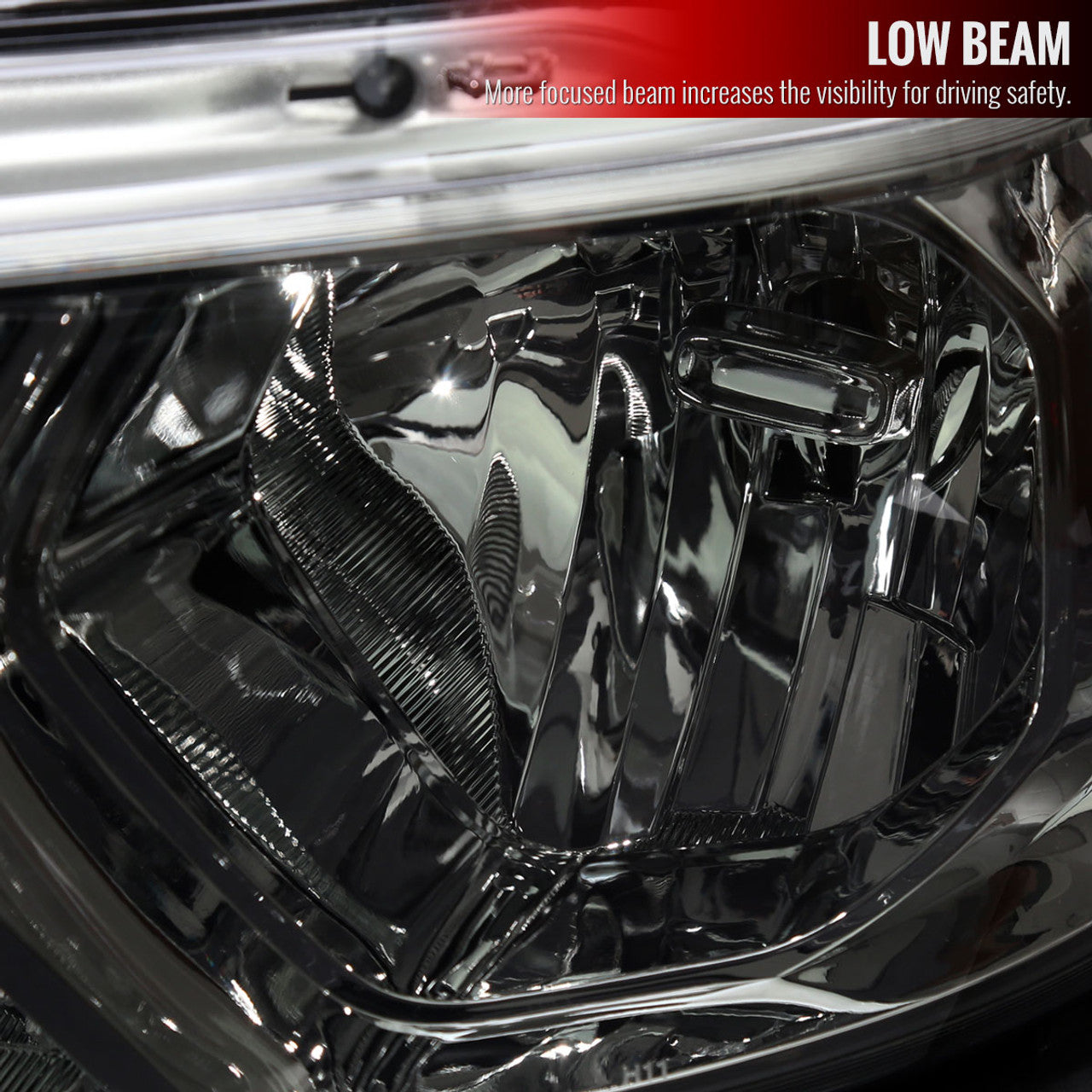 Spec D OEM Style Headlights (Smoke): Ram 1500 2019 - 2024
