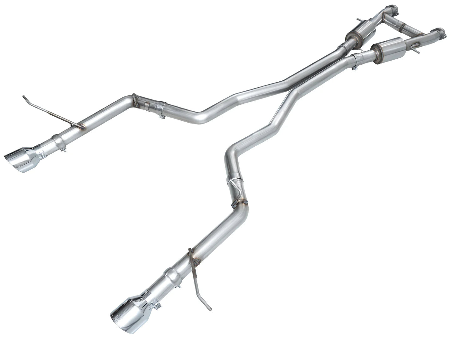 AWE Track Edition Cat-Back Exhaust (Polished Tips): Dodge Durango 5.7L Hemi 2011 - 2025