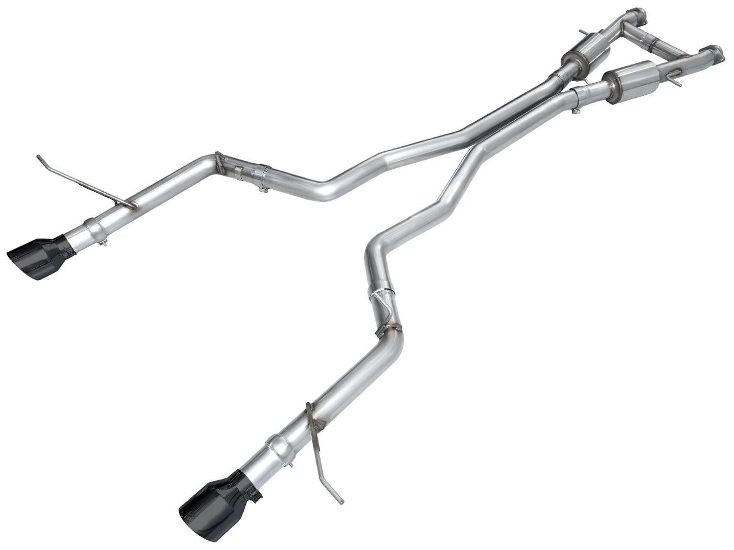AWE Track Edition Cat-Back Exhaust (Black Tips): Dodge Durango 5.7L Hemi 2011 - 2025