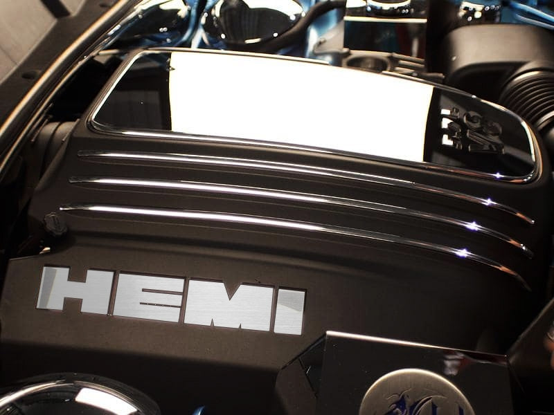 American Car Craft Brushed or Polished Hemi Letters (8pc): Chrysler 300C / Dodge Charger 2011 - 2024
