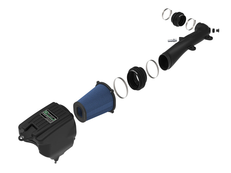 AFE Quantum Cold Air Intake System (w/Pro 5R Filter): Jeep Gladiator (2020-2025) / Wrangler (2018-2025) 3.6L V6