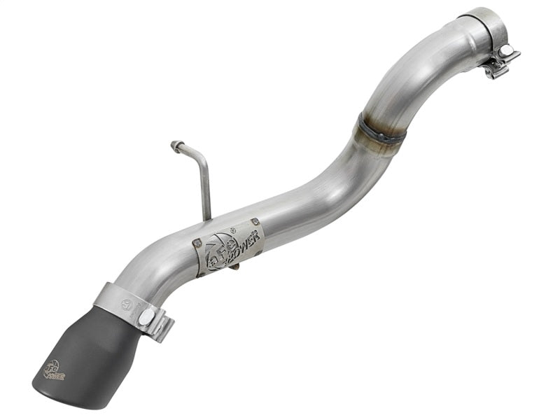 AFE MACH Force-Xp Hi-Tuck Axle-Back Exhaust System (Black Tip): Jeep Wrangler JL 2018 - 2025 (2.0L I4 / 3.6L V6)