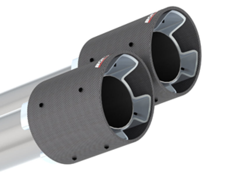 Borla Exhaust Tips (Fits Borla PN's 140755 & 140756): Jeep Grand Cherokee 6.2L Trackhawk 2018 - 2021