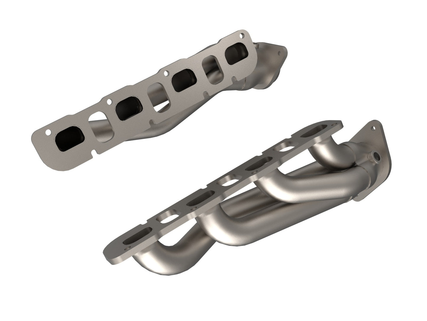 AFE Shorty Headers (Titanium Ceramic): Dodge Durango SRT Hellcat / Jeep Grand Cherokee Trackhawk 6.2L Hemi 2018 - 2025