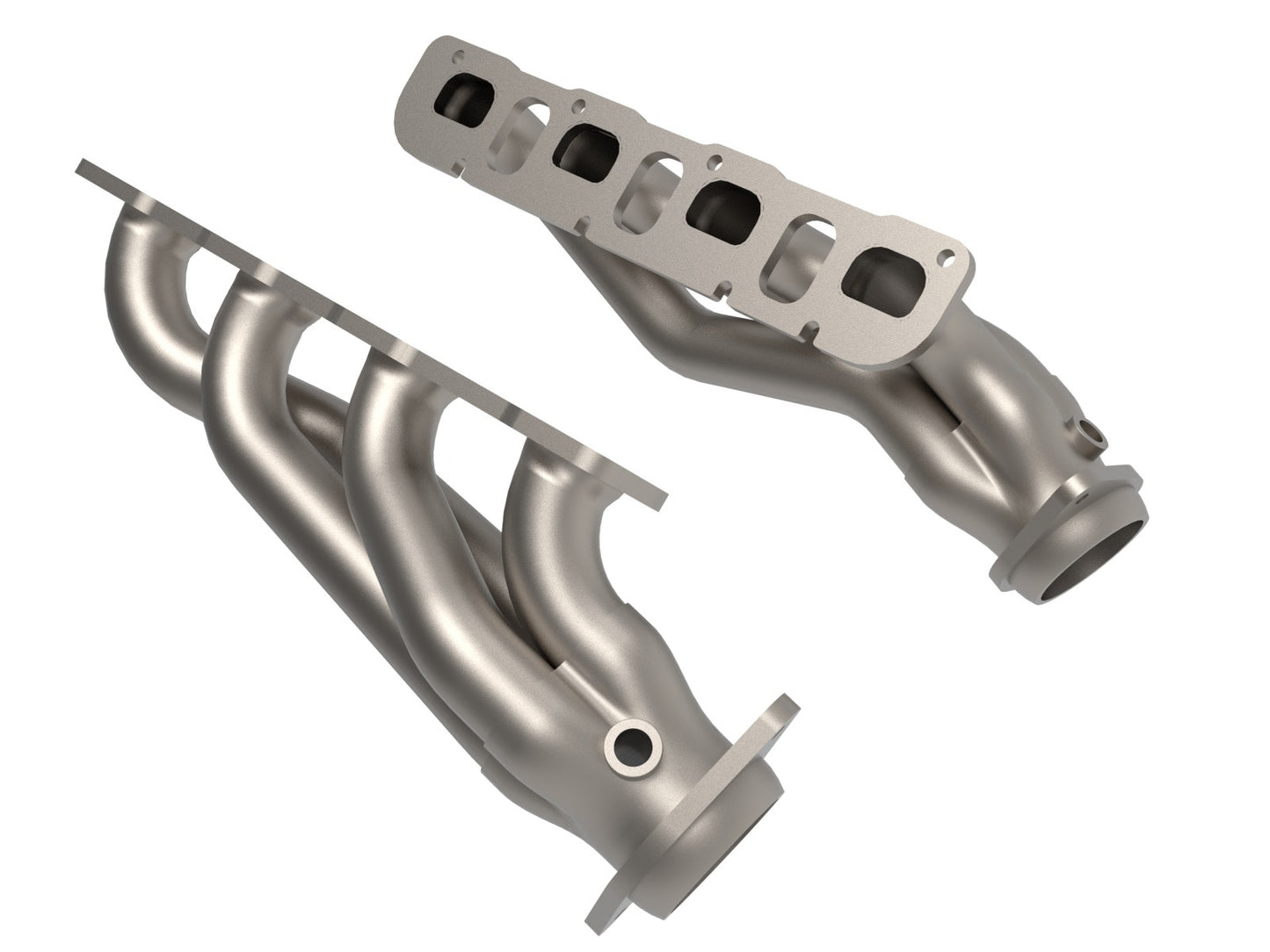 AFE Shorty Headers (Titanium Ceramic): Dodge Durango SRT Hellcat / Jeep Grand Cherokee Trackhawk 6.2L Hemi 2018 - 2025