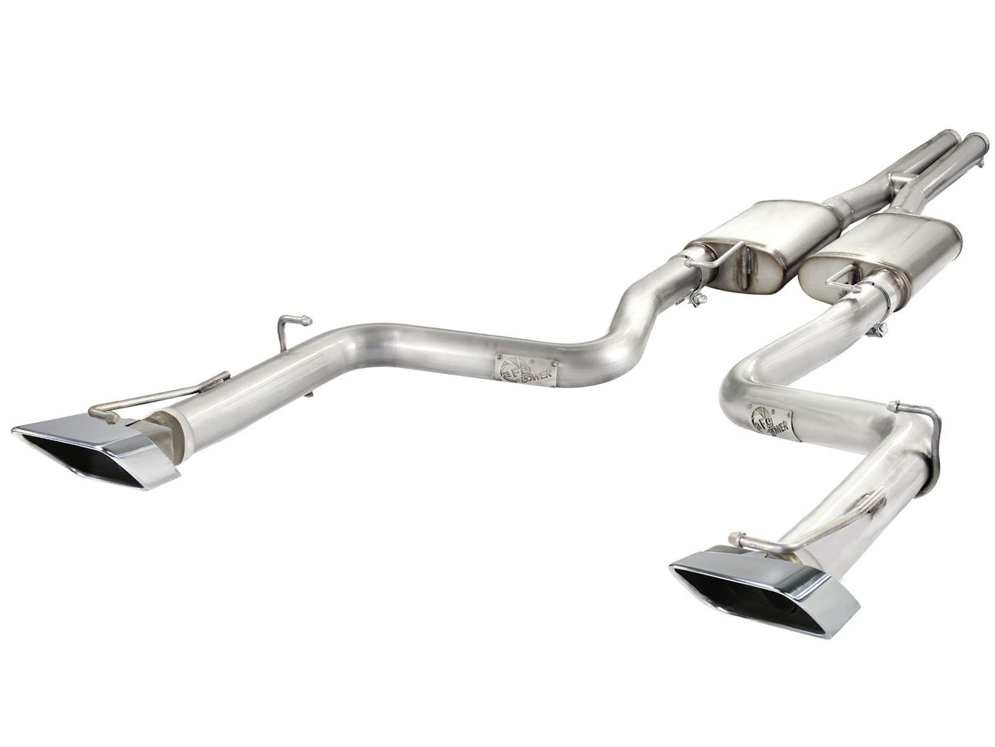 AFE Mach Force XP Cat-Back Exhaust: Dodge Challenger SRT8 2008 - 2014
