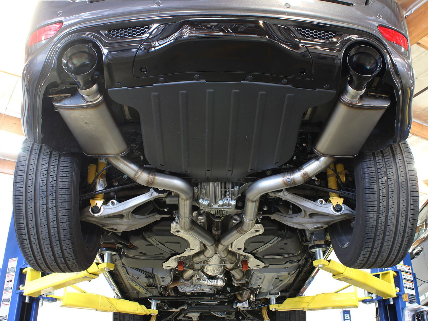 AFE Mach Force Exhaust System: Jeep Grand Cherokee 6.4L SRT 2012 - 2021