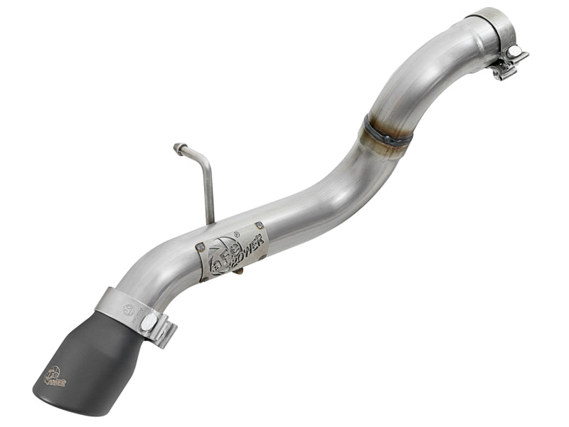 AFE MACH Force-Xp Hi-Tuck Axle-Back Exhaust System (Black Tip): Jeep Wrangler JL 2018 - 2025 (2.0L I4 / 3.6L V6)