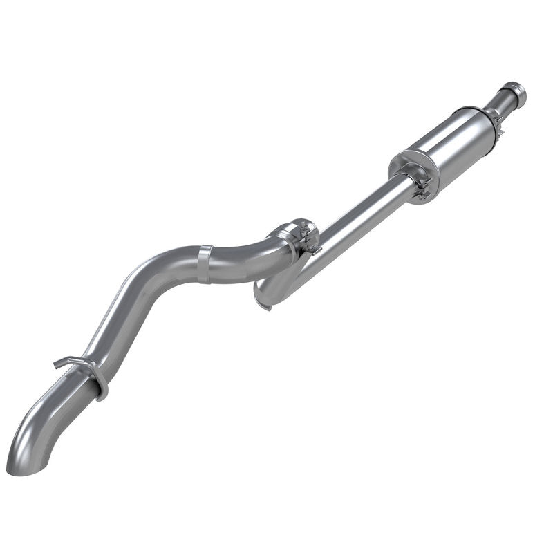 MBRP Cat Back Exhaust System (Single Rear Exit) : Jeep Wrangler JL 2018 - 2025 (2.0L I4 / 3.6L V6)