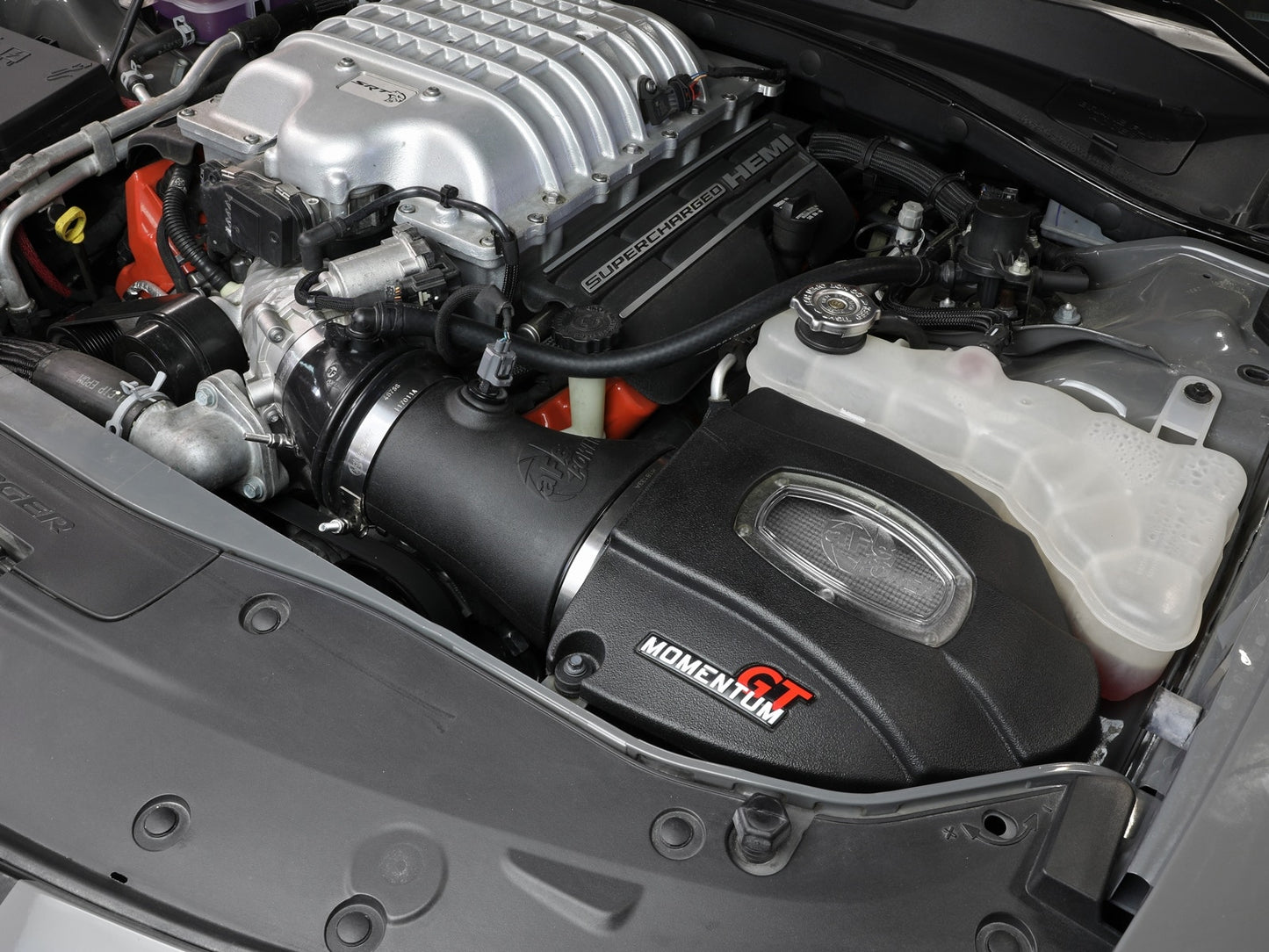 AFE Momentum GT Cold Air Intake: Dodge Challenger / Charger Hellcat 6.2L 2017 - 2023