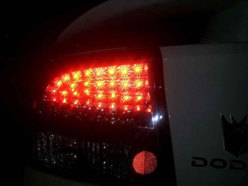 Spyder Black LED Tail Lights: Dodge Charger 2006 - 2008