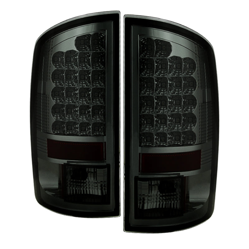 Spyder Smoke LED Tail Lights: Dodge Ram 2007 - 2008 (All Models)
