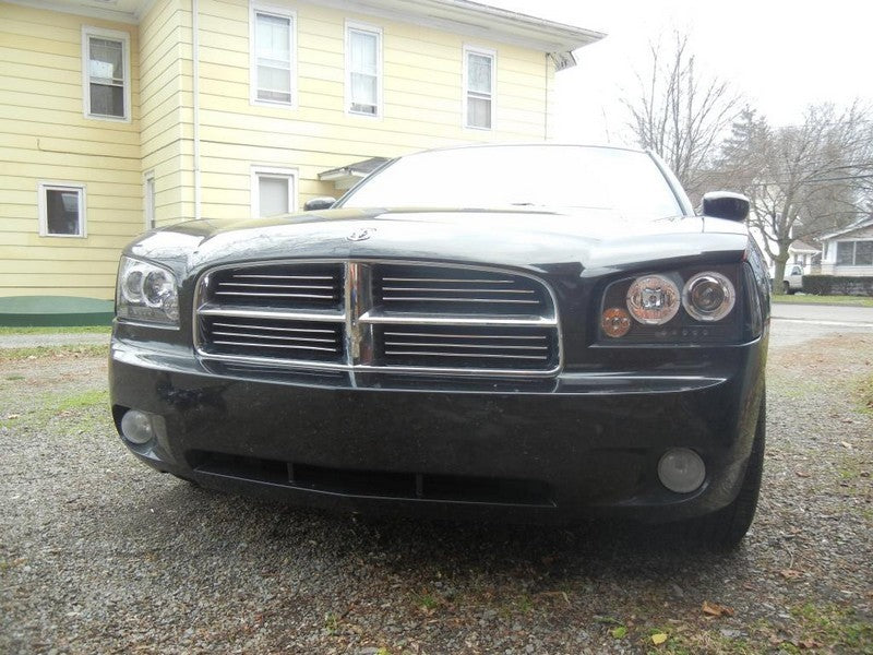 Spyder LED Dual Halo Projector Headlights (Black): Dodge Charger 2006 - 2010