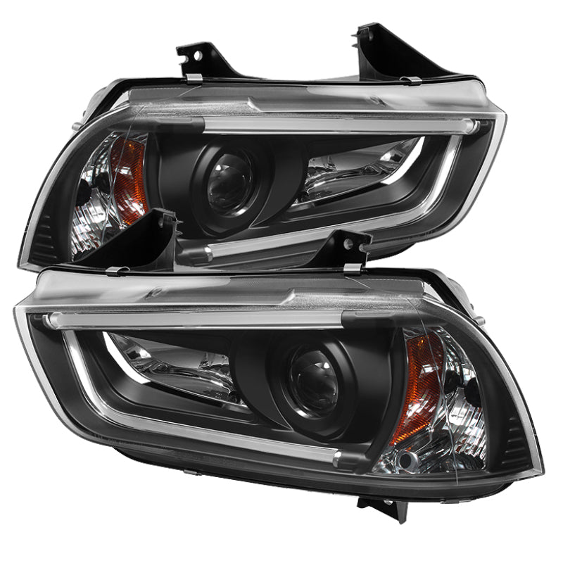 Spyder Projector HID Headlights (Black): Dodge Charger 2011 - 2014