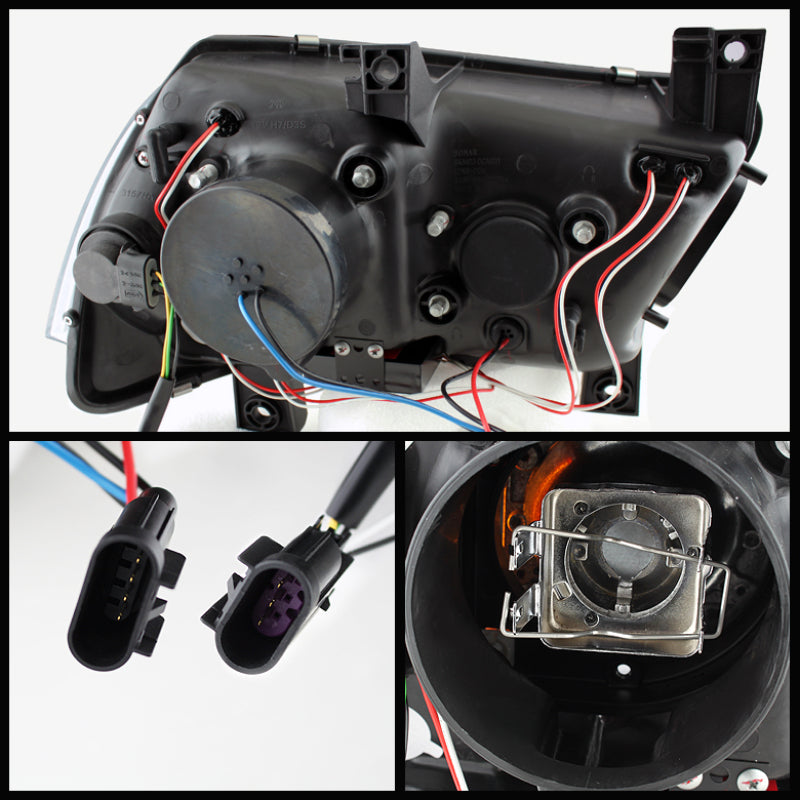 Spyder Projector HID Headlights (Black): Dodge Charger 2011 - 2014