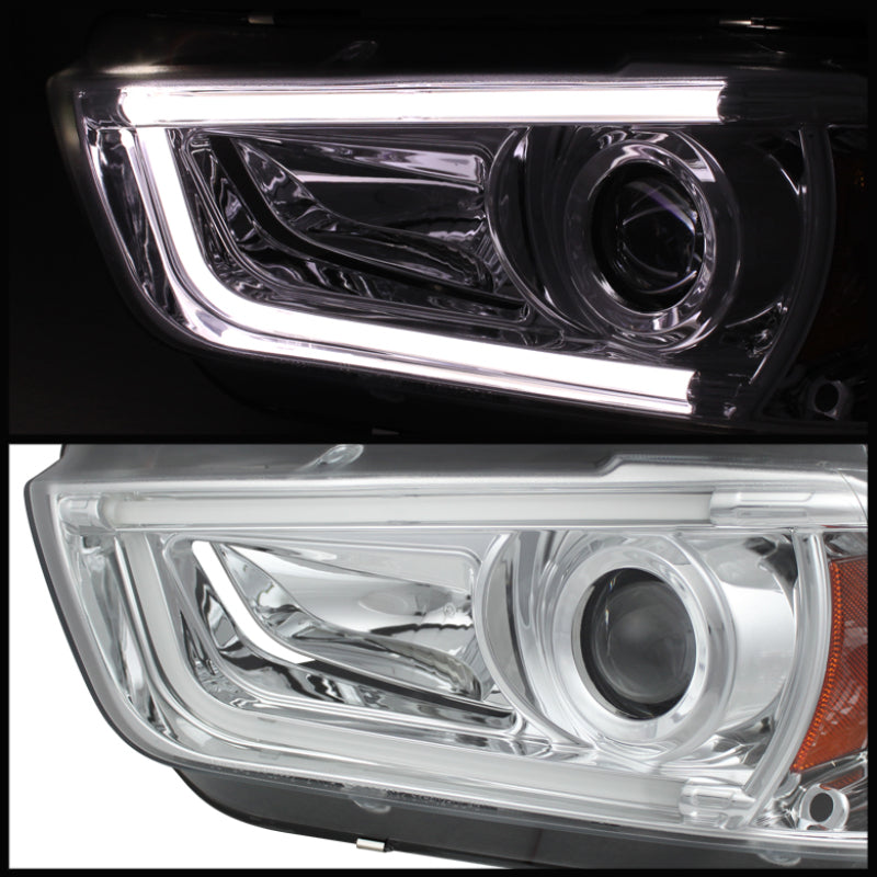 Spyder Projector Headlights (Chrome): Dodge Charger 2011 - 2014