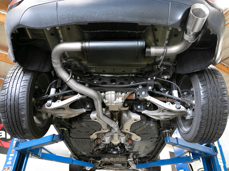 AFE MACH Force Cat-Back Exhaust System (w/Polished Tip): Jeep Grand Cherokee 3.6L V6 2014 - 2021