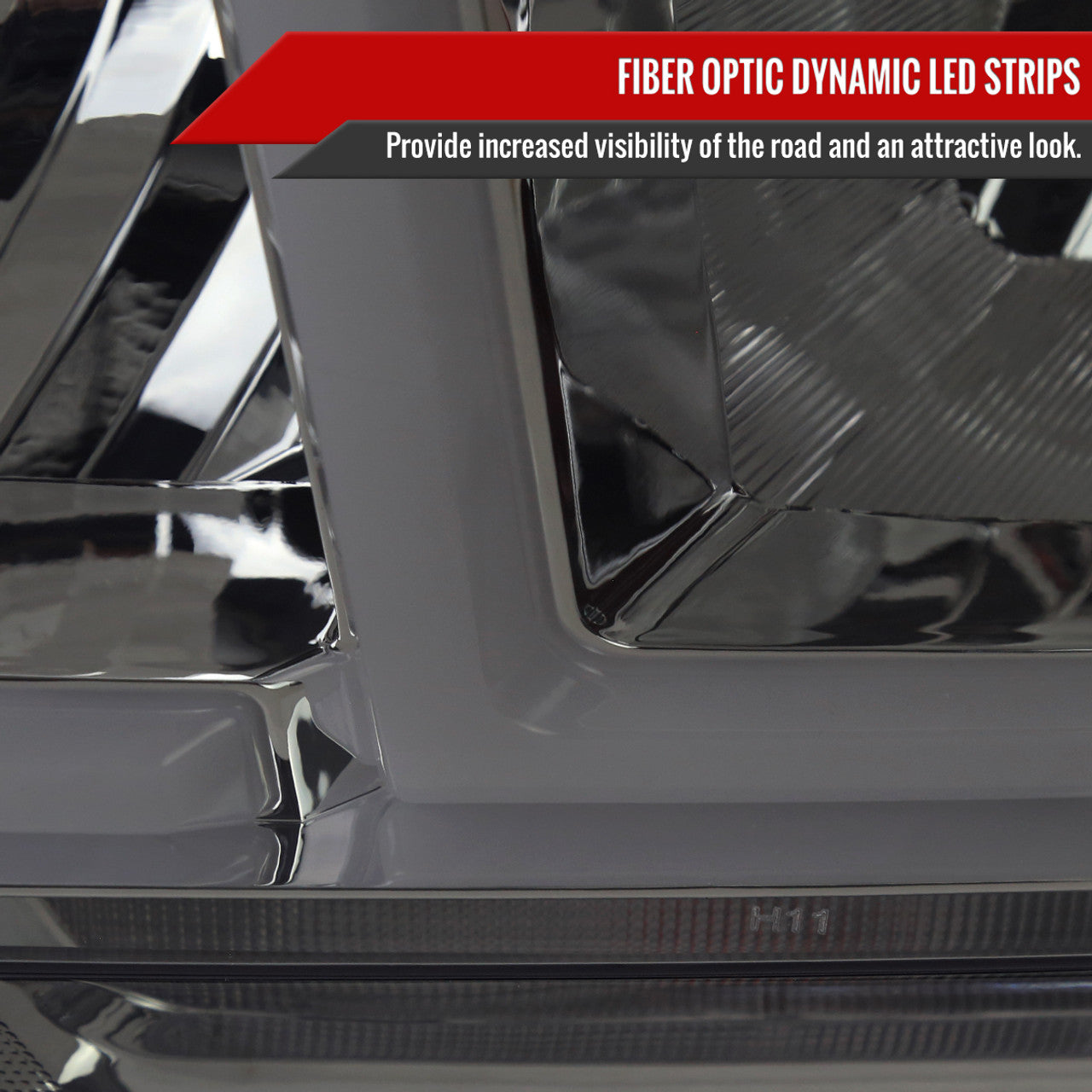 Spec D DRL LED Headlights (Smoke): Ram 2500 & 3500 2019 - 2024