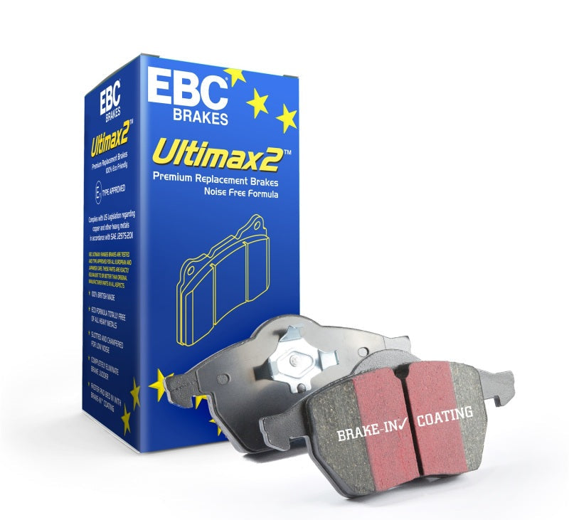 EBC 12+ Chrysler Town & Country 3.6 Ultimax2 Front Brake Pads