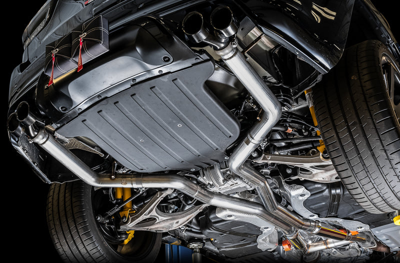 AWE Track Edition Cat-Back Exhaust (Reuses OEM Tips): Jeep Grand Cherokee 6.4L SRT & 6.2L Trackhawk 2012 - 2021