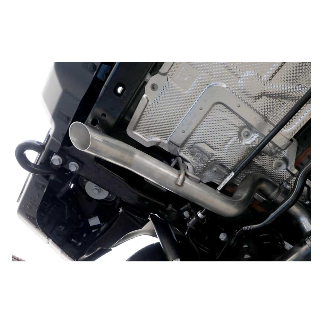 K&N Muffler Delete: Jeep Wrangler 3.6L V6 & 2.0L Turbo 2018 - 2025
