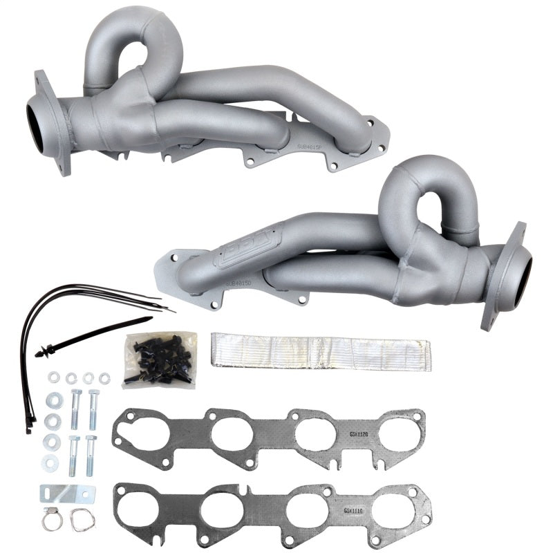 BBK Shorty Headers (Titanium Ceramic): Ram 5.7L Hemi 1500 2019 - 2024